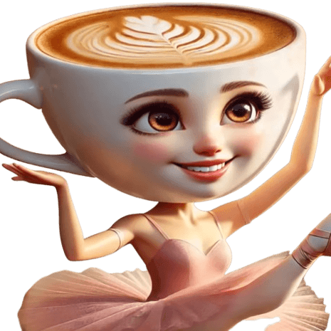 Ballerina Cappuccina, the coffee-cup ballerina